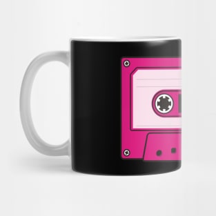 Audio Cassette Magenta Mug